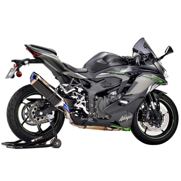 WR'S SS-OVALタイプ スリップオン F-BLACKチタン仕様（YZF-R25/MT-25