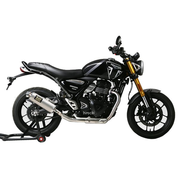 Slip-On GP-MAGNUM105サイクロン EXPORT SPEC 政府認証 サテンフィニッシュカバー（Speed 400/8BL-TTA400）110A-674-5U30の商品画像