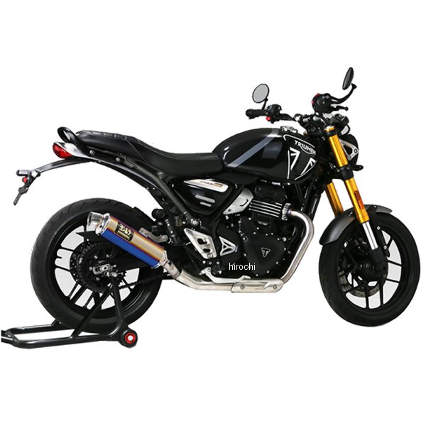 OVER RACING SSメガホンマフラー BLK スリップオン（Rebel250 23