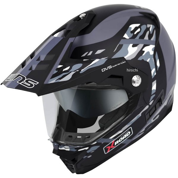 ウインズジャパン X-ROADIII FREE RIDE Mサイズ（57-58cm） マットカモグレー X-ROAD バイク用ヘルメットの商品画像