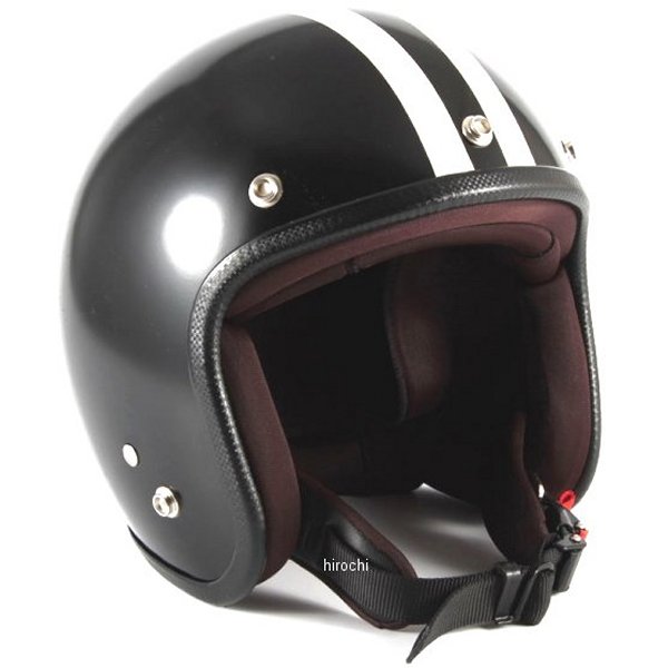 72ジャムジェットヘルメット JPBH-1L JP MONO HELMET BLACK HAWK XLサイズ（60-62cm未満） マットブラック バイク用　ジェットヘルメットの商品画像