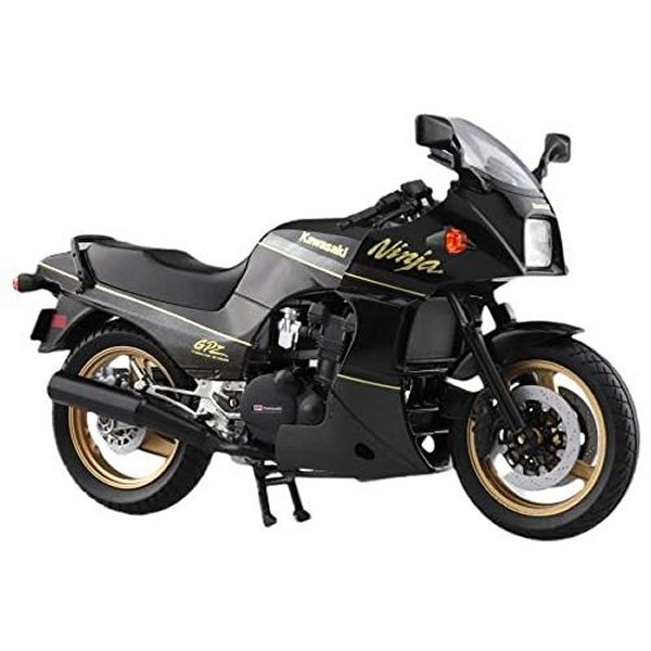青島文化教材社 1/12 完成品バイク KAWASAKI GPz900R 黒/金 [スカイネット] オートバイの商品画像
