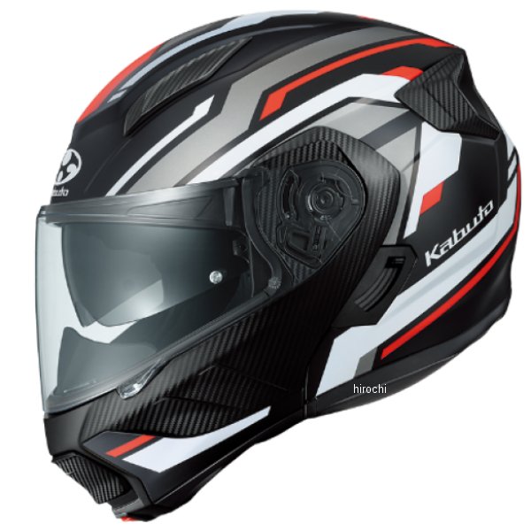 OGK Kabuto RYUKI VESTER Lサイズ（59-60cm） フラットブラックレッド