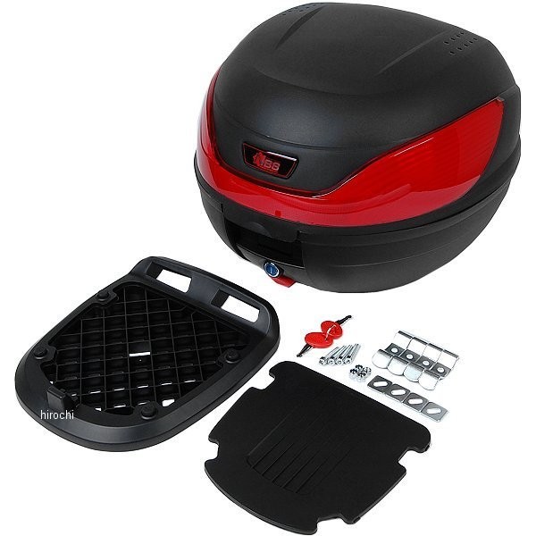 リアボックス 32L YM-0866 ブラックレッドの商品画像