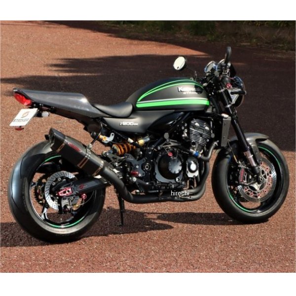 STRIKER “INTER MODEL” SCフルEX OFF-Type B“TITAN BLACK LINE” Type3 JMCA（Z900RS/Z900RSCAFE `23/8BL-ZR900K）91581IMJ-BK3の商品画像