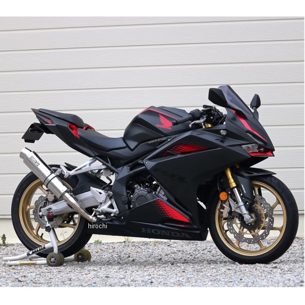 WR'S ラウンドタイプ スリップオン ステンレス（20-22 CBR250RR/2BK
