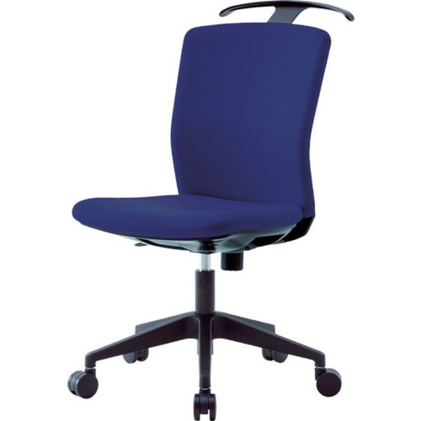アイリスチトセ ハンガー付回転椅子（フリーロッキング）HG-X-CKR-46M0-F-N（ネイビー） オフィス、ワークチェアの商品画像
