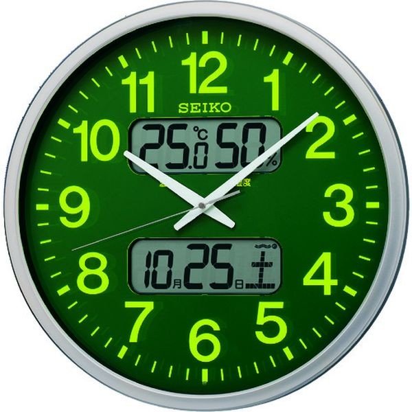 SEIKO 電波掛け時計 500mm KX237S （ホワイト） 掛け時計、壁掛け時計