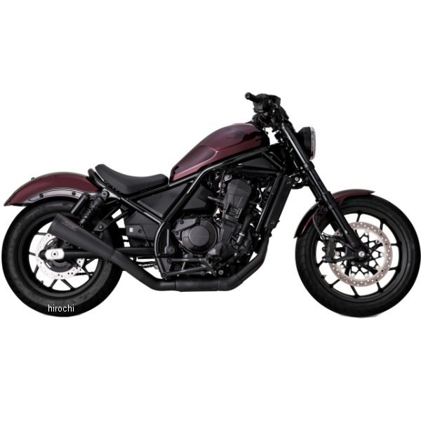 VANCE＆HINES Upsweep S/O BLK Rebel1100（2021） 48425 バイク用　スリップオンマフラーの商品画像