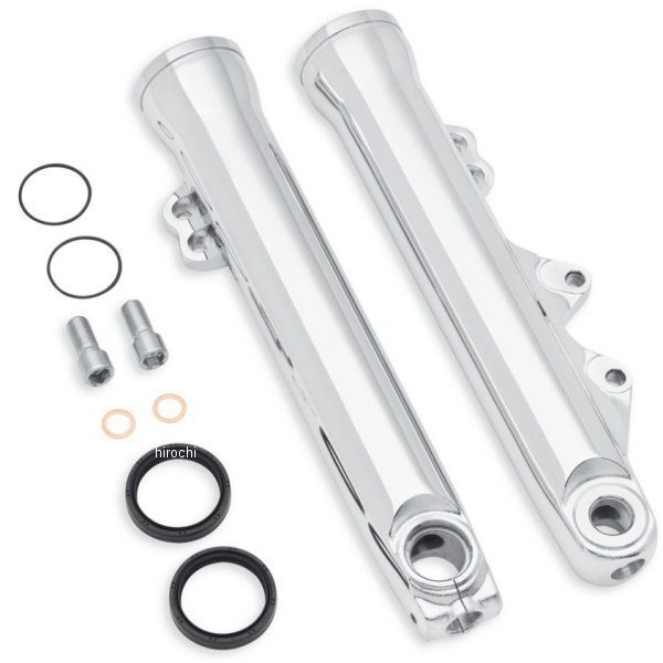 [USA stock equipped ] 45500406 Harley original lower Fork slider 18 year on and after FXLR chrome SP shop 