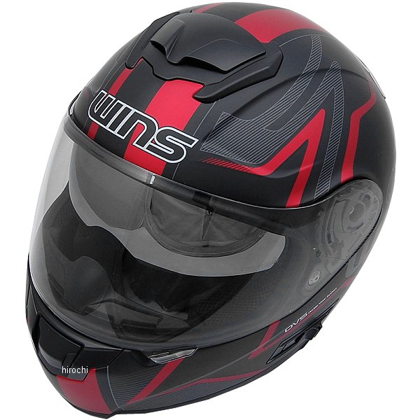 WINS FF-COMFORT GTZ Mサイズ（57～58cm）マットブラック/レッド