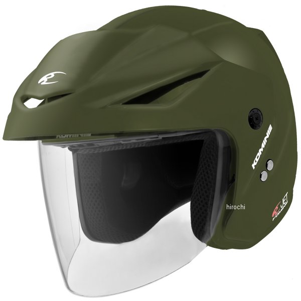コミネ HK-1651 エーラ-II Mサイズ パールホワイト バイク用ヘルメット