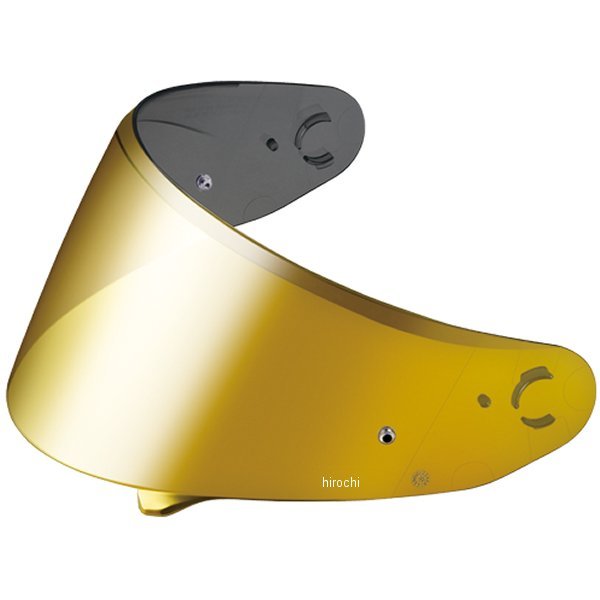 新品SHOEI　CWR-F2 スモークミラーシールド　ゴールド SHOEI ショウエイ シールド CWR-F2 スモークミラーシールド
