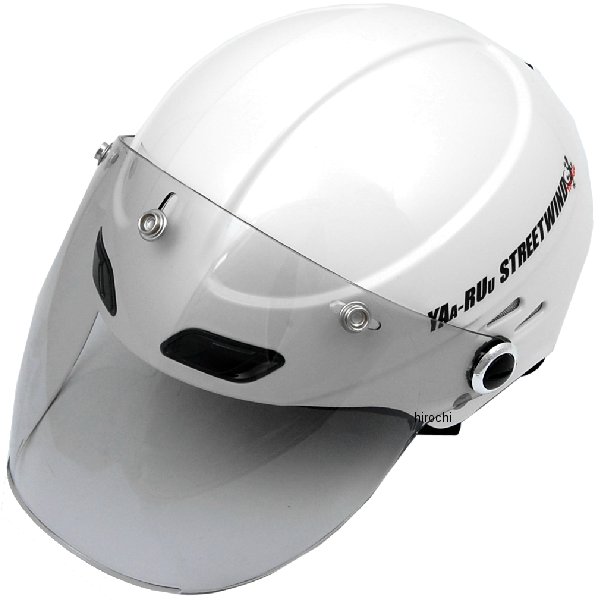 スピードピット STR-Z JT フリー（58～59cm）ホワイト バイク用　ハーフヘルメットの商品画像