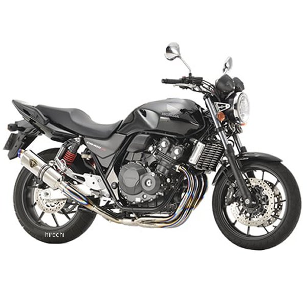 r's gear ワイバンR フルエキゾースト マフラー チタンポリッシュ（CB400SF/SB ’18-）WH34-S1ST バイク用フルエキゾーストの商品画像