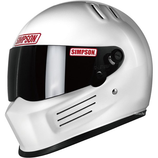 SIMPSON（バイク） BANDIT Pro（スモールシェル） 59cm ホワイト