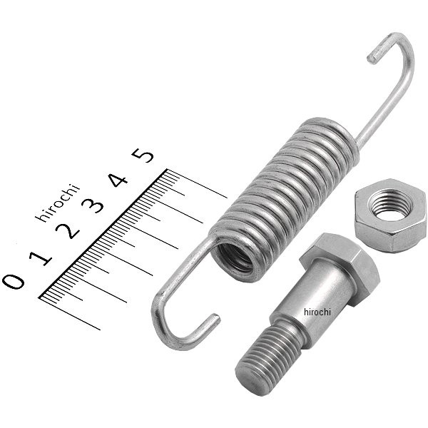 [ Manufacturers stock equipped ] 81-5231pi- M si-PMC side stand springs &amp; bolt set 72 year -75 year Z1,Z2 stainless steel JP shop 