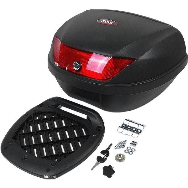 リアボックス 48L YM-0888 ブラックレッドの商品画像