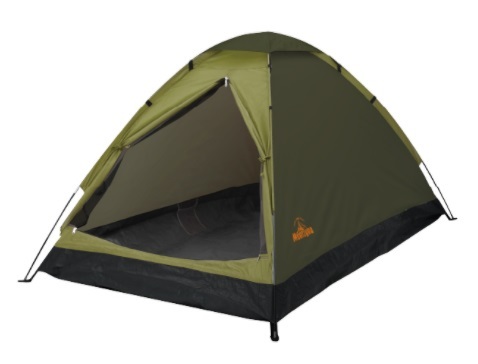 HAC モンターナ 組立式 2人用ドームテント HAC2696（グリーン） ドーム型テントの商品画像