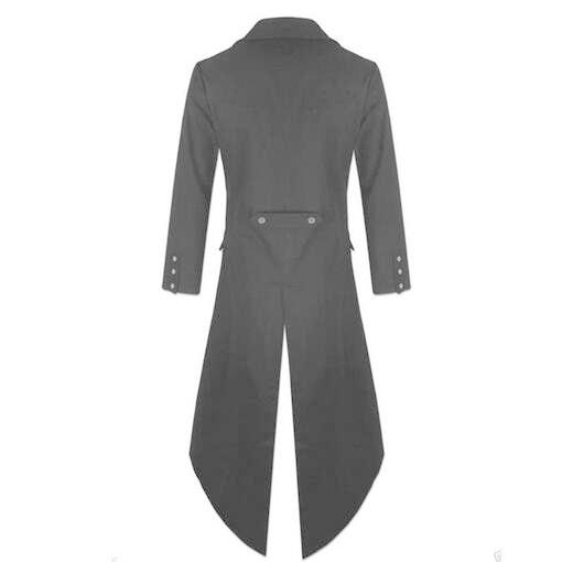  смокинг мужской длинное пальто пальто фрак формальный костюм stage постановка одежда вечеринка 