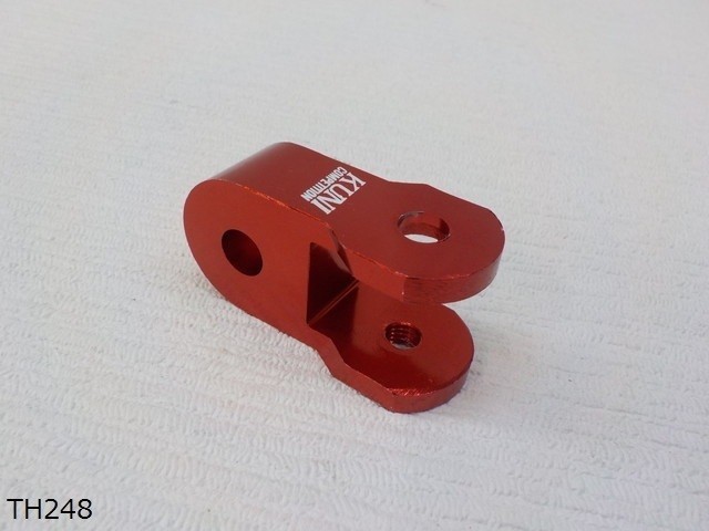 (TH) scooter etc. hole raising kit ( red )32mm