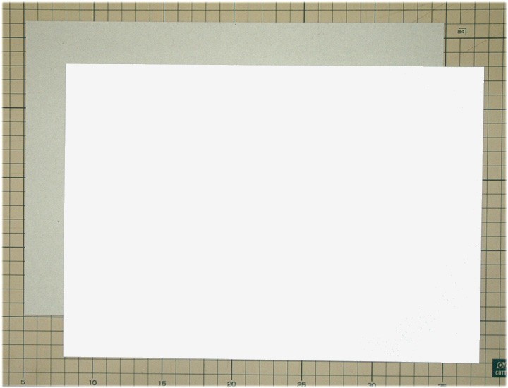  cardboard for ball paper A4 size one side white L stamp 20K 50 sheets 