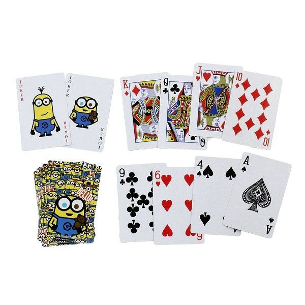  Mini on zMINIONS playing cards 2 kind pattern 1 set card game 