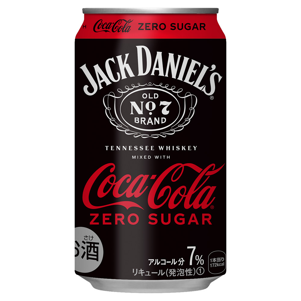  Coca * Cola company Jack Daniel & Coca * Cola Zero 350ml can ×24ps.