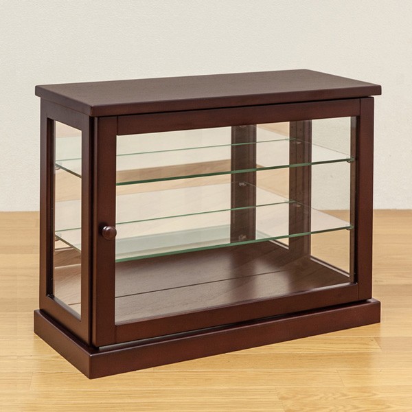 不二貿易 ガラスコレクションケース 3段 96049 コレクション