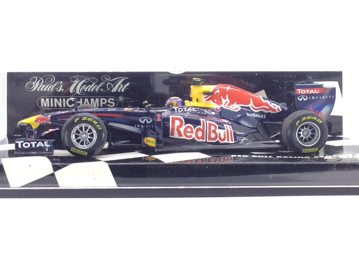 ミニチャンプス レッドブル レーシング RB7 セバスチャン・ベッテル