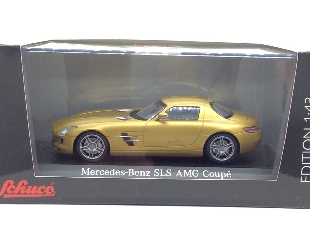 (未使用･未開封品)　シュコー 1/43 メルセデス・ベンツ SLS AMG クーペ ゴールド 完成品 tu1jdyt シュコー SLS AMG クーペ ゴールド （1/43スケール 450741400
