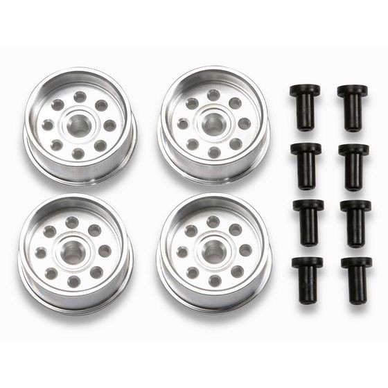 タミヤ HG 大径ナローアルミホイール （4本） （1/32スケール ミニ四駆