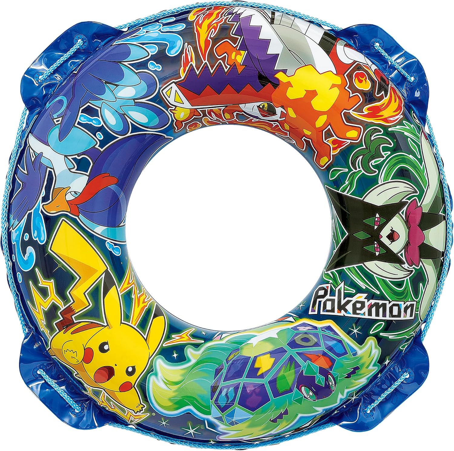  Pokemon 80cm поплавок wa голубой ( трос имеется ) надувной круг бассейн море summer item лето * немедленная уплата 