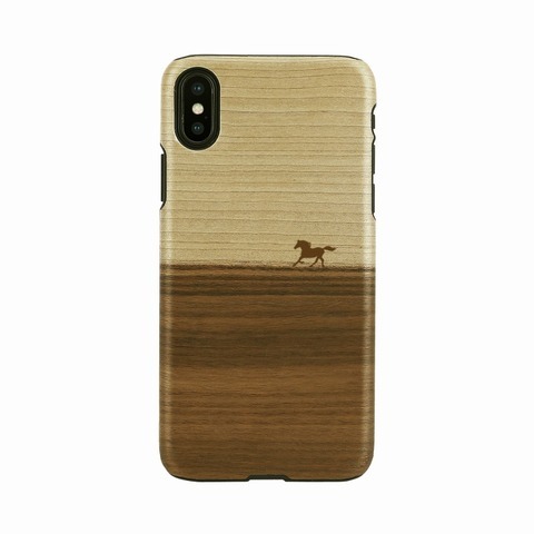 Man＆Wood iPhone XS/X用 天然木ケース Mustang I13863i58 iPhone用ケースの商品画像