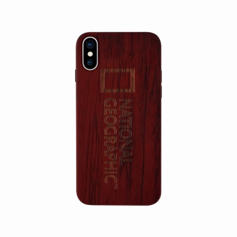 National Geographic iPhone XS Max用 Nature Wood ローズウッド NG14146i65 iPhone用ケースの商品画像