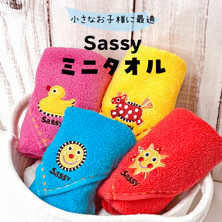 Sassy sash - Mini towel handkerchie child ( celebration of a birth name inserting man girl gift birthday present )