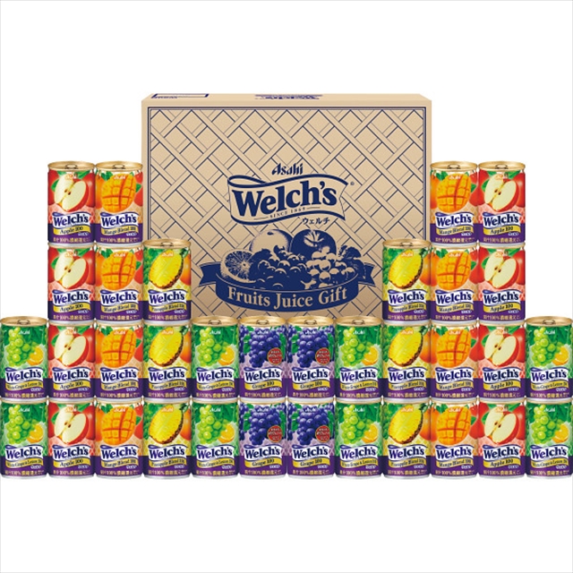 ウェルチ ギフト 34本入 160g 缶 W50S×1の商品画像
