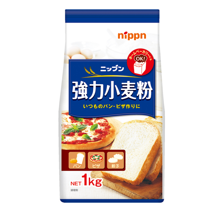nippn ニップン 強力小麦粉 1kg×15個 強力粉の商品画像