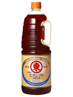 ヒガシマル醤油 業務用 うすくちしょうゆ ペットボトル 1.8L × 6本の商品画像