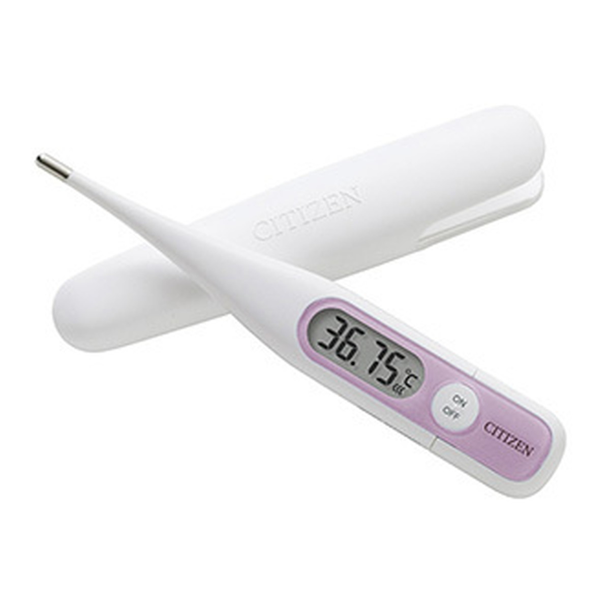 [... buying 1999 jpy and more . postage profit ] Citizen forecast type electron medical thermometer CTEB503L-E for lady . middle exclusive use 
