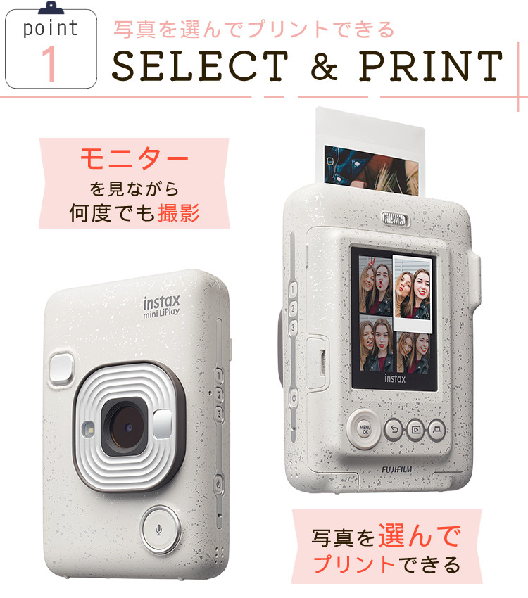 ( film 40 pieces set ) Fuji Film Cheki camera Cheki instax mini LiPlay brush Gold in Stax Mini li Play camera Fuji film 