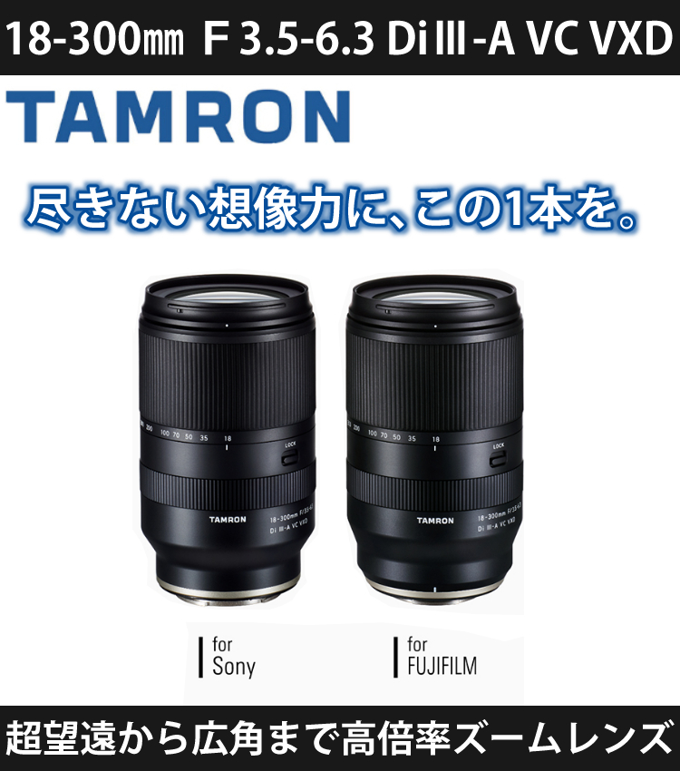 ( Revue . подарок ) сумка имеется Tamron 18-300mm F3.5-6.3 Di III-A VC VXD Sony E крепление для B061S