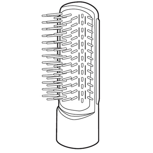 Panasonic くるくるドライヤー 毛先キャッチブローブラシ EHKA1AVP7617 （ビビッドピンク） カールドライヤーの商品画像