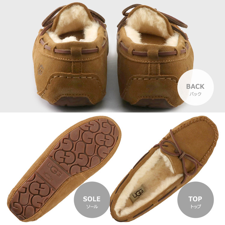  UGG UGG обувь мокасины DAKOTA dakota мутон овчина новый цвет стандартный товар женский новый продукт 