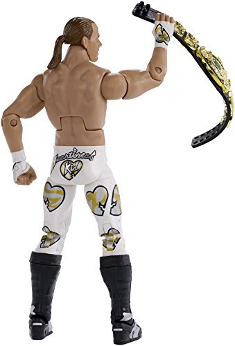 WWE Wrestlemania Elite Shawn Michaels Wrestlemania 12 Action Figure Wrestlemania WWE Elite Shawn Michaels Action Figure Mattel，WWE