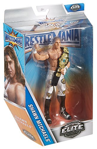 WWE Wrestlemania Elite Shawn Michaels Wrestlemania 12 Action Figure Wrestlemania WWE Elite Shawn Michaels Action Figure Mattel，WWE
