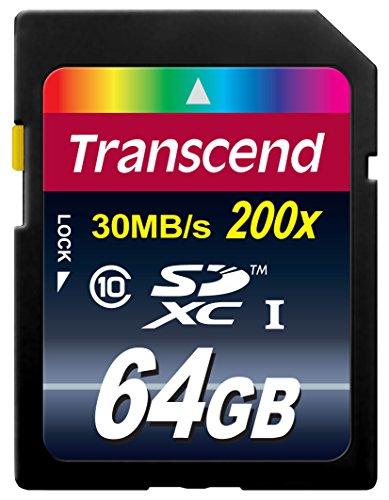 Transcend TS64GSDXC10 （64GB） SDカードの商品画像