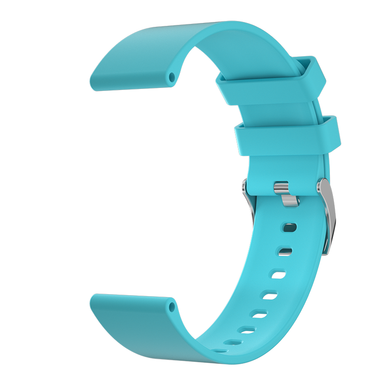  smart watch change band change belt width 22mm silicon made purple white pink green blue green 