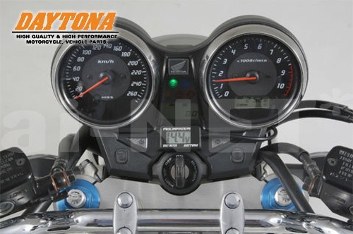  stock have DAYTONA Daytona 92386 compact voltmeter AQUAPROVA aqua ProVa digital meter voltmeter waterproof LED backlight 