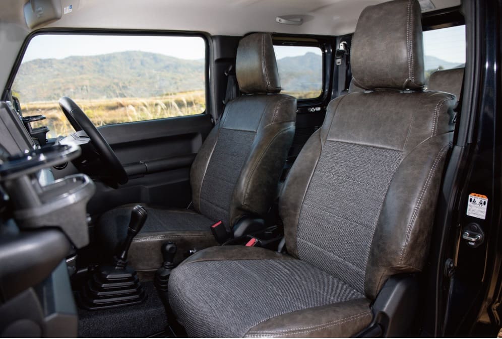  Jimny JB64 JB74 Classic leather seat cover monte Velo ( black ) leather part :PVC leather fabric part :PP CLseatcover2 C.L.LINK